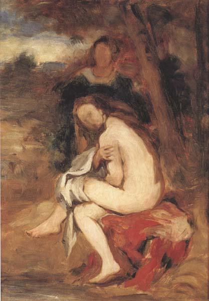 Edouard Manet La Nymph surprise (mk40) oil painting image